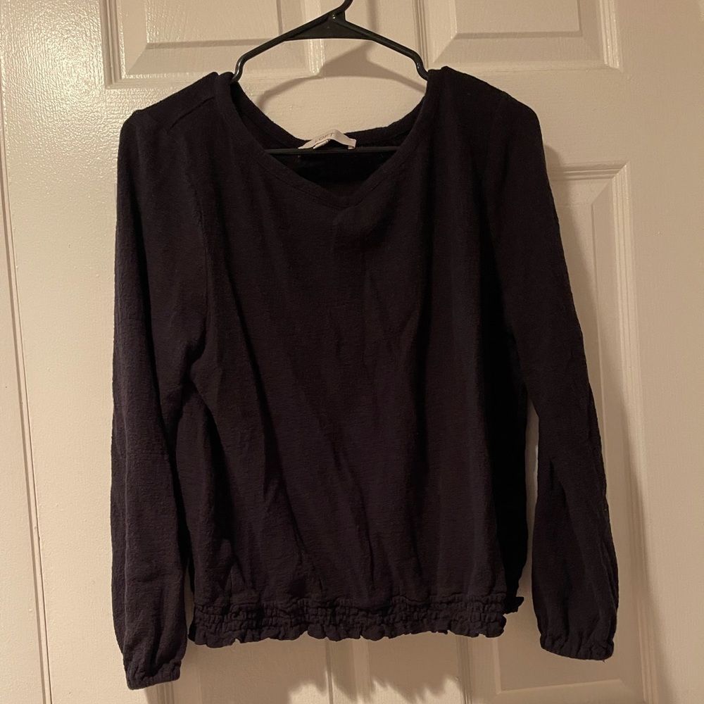 Loft Black Long Sleeve Size L